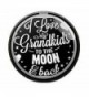 Interchangeable Snap Jewelry I Love my Grandkids to the Moon & Back by My Gifts - C1186AEY9RD