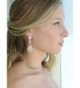 Mariell Gorgeous Chandelier Wedding Earrings