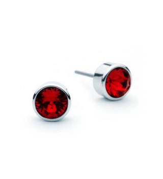 Harley Rhodium Earrings Swarovski Crystals