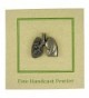 Human Heart Gold Lapel Pin in Women's Brooches & Pins