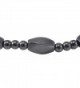 Magnetic Twisted Simulated Hematite Bracelet