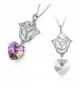 SIVERY Mothers Pendant Necklace Swarovski in Women's Pendants