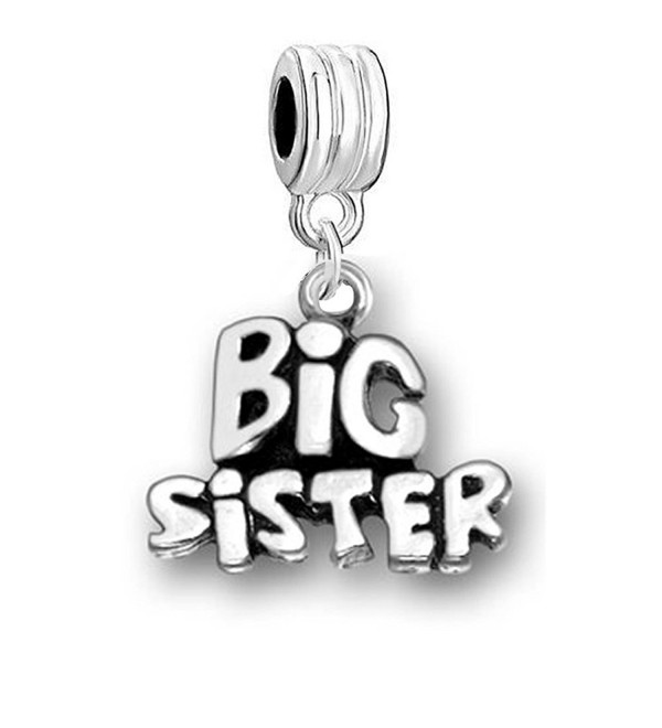Choose Your Charm "Big Sister" " Middle Sister" or "Little Sister" Charm Bead - CX11L7WFXZJ