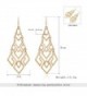 EXCEED Fashion Chandelier Lightweight Statement in Women's Drop & Dangle Earrings