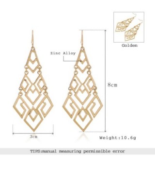 EXCEED Fashion Chandelier Lightweight Statement in Women's Drop & Dangle Earrings