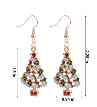 Christmas Dangle Earrings Stockings Snowflake in Women's Drop & Dangle Earrings