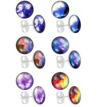 LilMents System Universe Stainless Earrings in Women's Stud Earrings