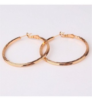 GULICX Plated Earrings Fashion Jewelry in Women's Hoop Earrings