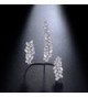 Zirconia Cluster Multiple Jewelry Adjustable in Women's Statement Rings