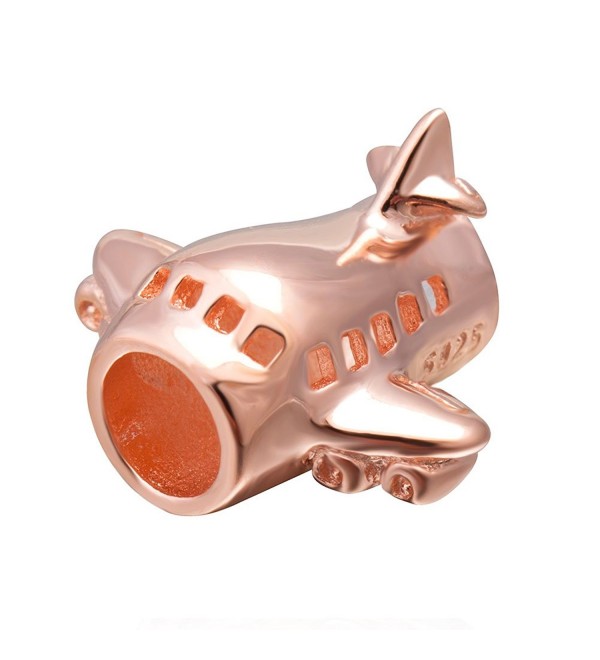 Sterling Passenger Flights Airplane Bracelet - Rose Gold - C1185EWD5KR