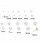 White Round Black Zirconia Earrings in Women's Stud Earrings