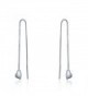 MBLife Sterling Dangling Threader Earrings