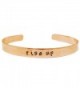 Rise Up copper cuff bracelet - hand stamped Hamilton Broadway musical inspired - C318704M5WS