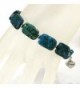 Chrysocolla Bracelet silver Toggle B13010154b