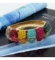 EVER FAITH Halloween Multicolor Gold Tone in Women's Bangle Bracelets