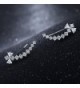 Crystal Earring Zirconia Accented Earrings in Women's Cuffs & Wraps Earrings