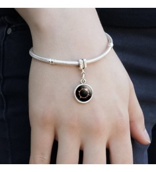 Eclipse Painted Italian European Bracelet in Women's Charms & Charm Bracelets