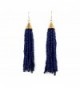 Bee Wee Jewelry Mykonos Earrings - Navy Blue - C11869EGI7M