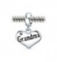 Bling Jewelry Silver Crystal Grandma