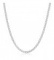 Amberta Sterling Silver Necklace Length