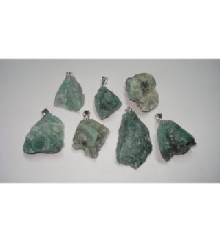 Emerald Natural Crystal Healing Gemstone in Women's Pendants