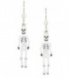 Sienna Sky Handpainted Halloween Skeleton Earrings 1088 - C8122GGD0UT