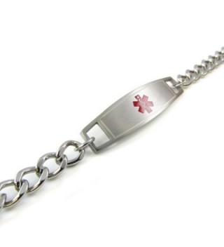 MyIDDr Pre Engraved Customized Thinners Bracelet in Women's ID Bracelets
