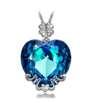 LadyColour Necklace Swarovski Crystals Valentines - C212F9K14RP