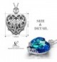 LadyColour Necklace Swarovski Crystals Valentines