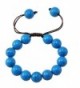 Drawstring Round Beads Beaded Handmade Macrame Fashion Bracelet - CO119UWX2S3