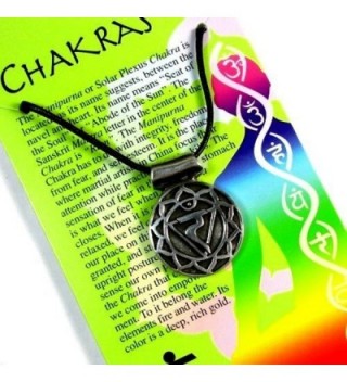 Manipurana Plexus Chakra Pendant Necklace