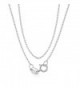 Precious Jewelry Sterling Silver Necklaces in Women's Chain Necklaces