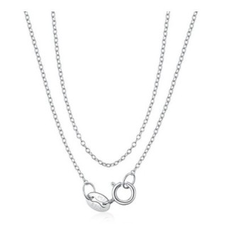 Precious Jewelry Sterling Silver Necklaces in Women's Chain Necklaces