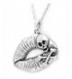 Controse Silver Toned Stainless Poisonous Necklace