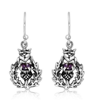 WithLoveSilver Sterling Scottish Simulated Zirconia