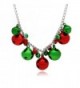 C&L Christmas Jingle Bells Necklace X-Mas Holiday Gift - CQ188S62HNC