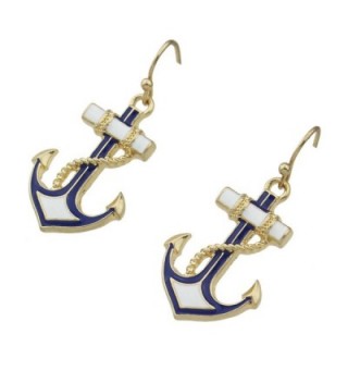 Feelontop Antique Anchor Earrings Jewelry in Women's Drop & Dangle Earrings