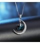 SIVERY Mothers Fashion Necklace Swarovski in Women's Pendants