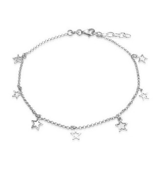 Bling Jewelry Sterling Bracelet Patriotic in Women's Anklets