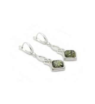 Sterling Leverback Earrings Genuine Natural