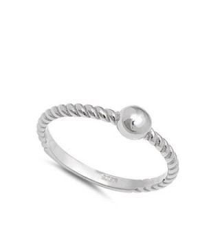 Rope Fashion Sterling Silver RNG16025 2 5