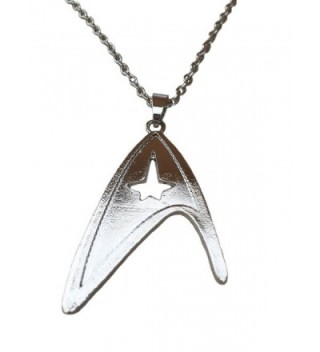 Starfleet Division Silver Tone Necklace. Movie Inspired - C31284HOZFX