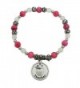 Rosemarie Collections Women's Teacher Appreciation Beaded Stretch Bracelet - C0187Q2XE97