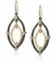 ABS By Allen Schwartz Open Navette Orbit Drop Earrings - CK12O1Y4FS9