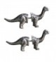 Tabwing Cute Dinosaur Piercing Stud Earrings (Silver) - C3126FGHNXL