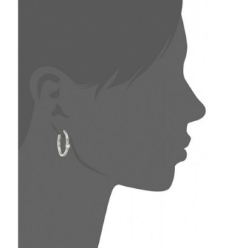 Vera Bradley Sleek Earrings Silver