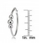 Hoops Loops Sterling Silver Earrings in Women's Hoop Earrings