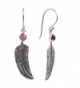 NOVICA Animal Sterling Earrings Feather