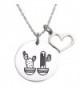 Cactus Necklace We Stick Together Best Friend Necklace Stainless Steel Sister Necklaces - Necklace - CX1864AL9Z2