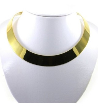 Straight Polished Finished Adjustable JE 0122N in Women's Choker Necklaces